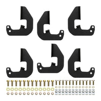 Westin 14-18 Chevrolet Silverado/GMC Sierra Crew Cab Outlaw Nerf Step Bars (Excl. Diesel) -Text. Blk
