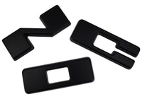 Ford Racing 2021+ Bronco Grille Lettering Overlay Kit - Black