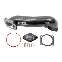 Wehrli 11-16 GM Duramax LML Passenger 3in Upper Crossover Intercooler Pipe - Sparkle Copper
