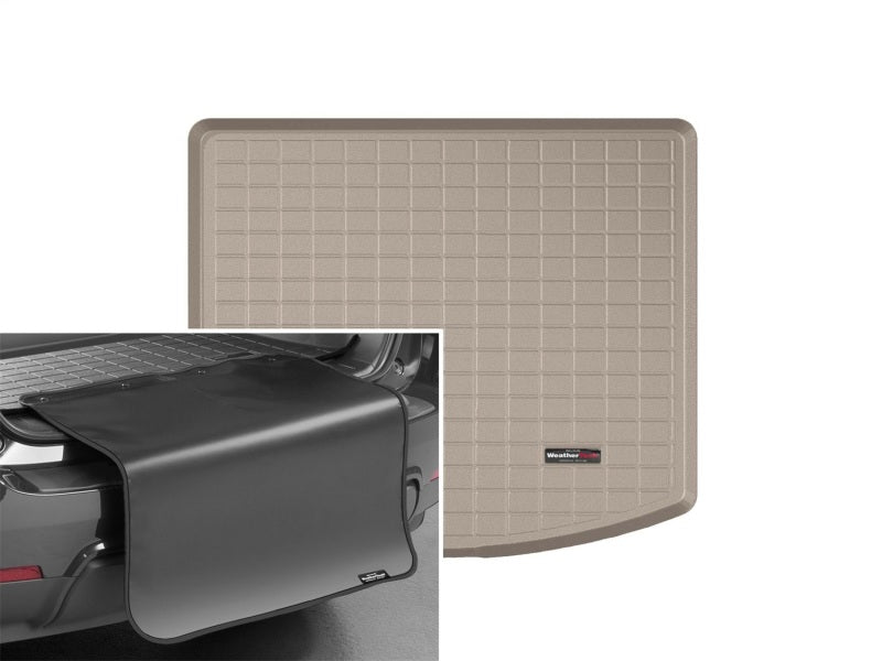 WeatherTech 13+ Mazda CX-5 Cargo Liner w/ Bumper Protector - Tan
