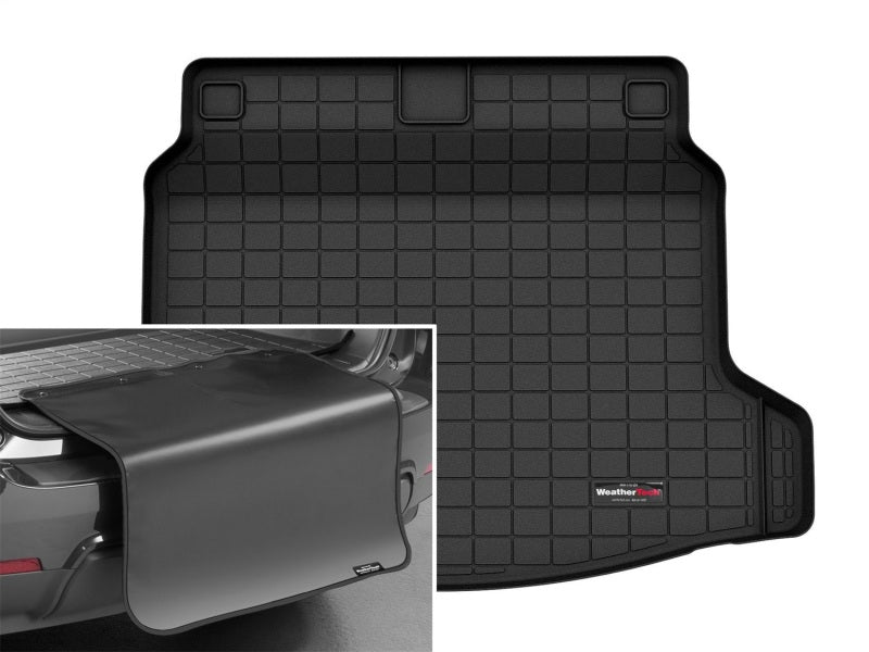 WeatherTech 2022+ Honda Civic Hatch Cargo Liner w/Bumper Protec - Blk(Bhnd 2nd Row/Trim Req for Sub)