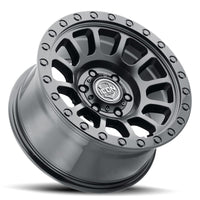 ICON Hulse 17 X 8.5 / 6 X 5.5 / 25mm Offset / 5.75in BS Double Black