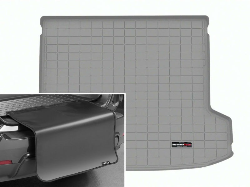 WeatherTech 2027 Hyundai Tucson (Plug-In Hybrid) Behind 2nd Row Cargo Liner w/Bumper Protector - Blk