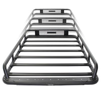 Go Rhino SRM 600 Basket Style Roof Rack 55in. - Tex. Blk