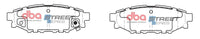 DBA 13-16 Scion FR-S (Solid Rear Rotor) Street Series Rear Brake Pads