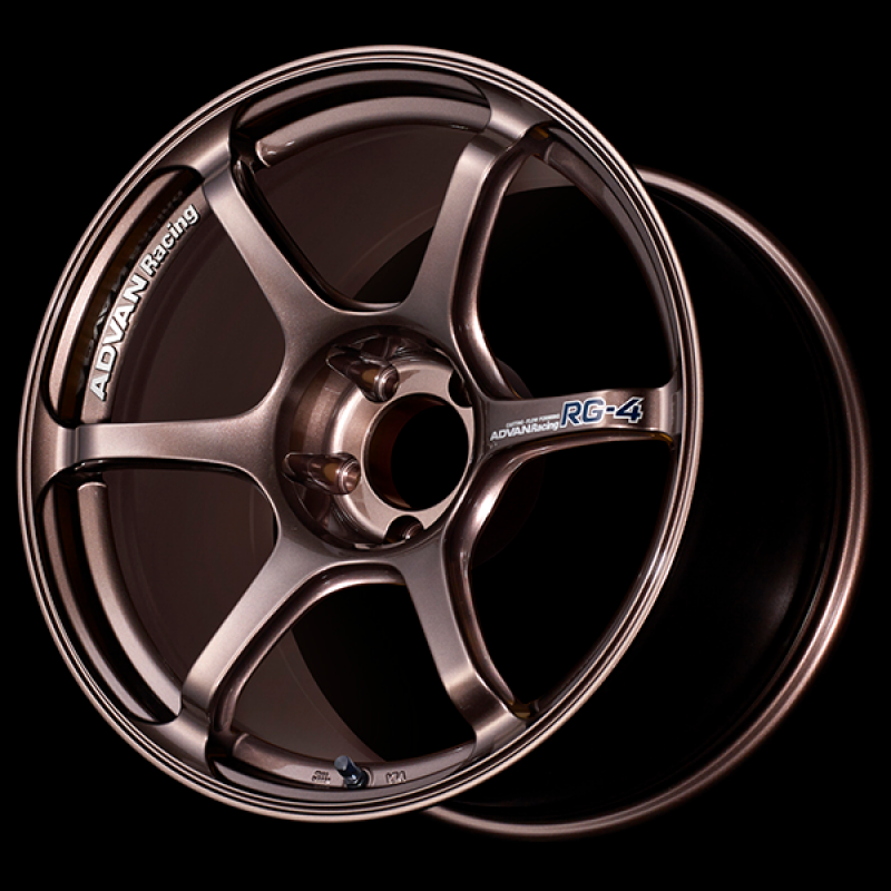 Advan RG-4 17x8.0 / +45 Offset / 5x114.3 / 73mm Bore / Racing Copper Bronze