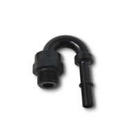 Russell Performance Adapter Fitting 3/8in SAE Quick Disconnect 180 DEG - Blk