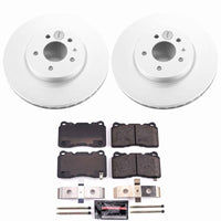 Power Stop 13-18 Cadillac ATS Front Z23 Coated Brake Kit