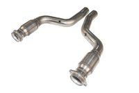 Kooks 08-15 Dodge Charger/Challenger SRT8 3in x OEM SS GREEN Catted Connection Pipes