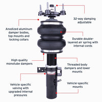 Air Lift Performance 20-24 Toyota GR Supra / 19-24 BMW Z4 (G29) Air Suspension Front Kit