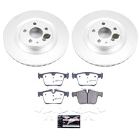 Power Stop 19-25 Volvo S60 Rear Z36 Coated Truck & Tow Brake Kit
