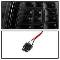 xTune Ford F150 97-03 Crystal Headlights w/ Clear LED Corners Black HD-ON-FF15097-LED-SET-BK