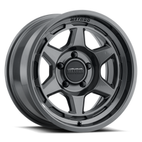 Method MR708 Bead Grip 17x8.5 / 0mm Offset / 5x5 BP / 71.5mm CB - Gloss Titanium