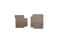 WeatherTech 87-95 Jeep Wrangler Front Rubber Mats - Tan