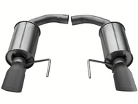 Roush 15-26 Mustang V6 / EcoBoost Black Tip Axle Back Exhaust