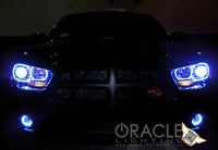 Oracle 11-12 Dodge Charger LED Fog Light Halo Kit - Blue