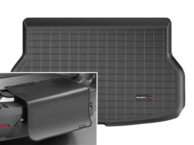 WeatherTech 13+ Acura RDX Cargo Liner w/ Bumper Protector - Black