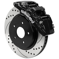 Wilwood 13-18 RAM 1500 4WD Aerolite 6R Kit 5 x 5.50in Hub - 13.38in Drilled & Slotted Rotor - Black
