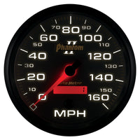 Autometer Phantom II 5in Electrical Programmable Speedometer 150MPH
