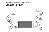 GReddy 92-96 Mark II JZX90 (T-24F) Trust Intercooler Kit