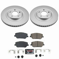Power Stop 19-20 Hyundai Santa Fe Front Z23 Coated Brake Kit