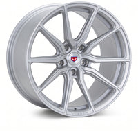 Vossen HF-3 20x9.5 / 5x127 / ET25 / 71.5 / Deep - Satin Silver Wheel