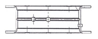 ACL TRIMETAL - Chevrolet V8 4.8/5.3/5.7/6.0L Gen III 1997-on Engine Crankshaft Main Bearing Set