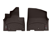 WeatherTech 2022+ Kia Carnival Front FloorLiner - Cocoa