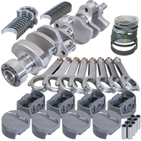 Eagle Chevy LT1 350 1Pc 3.750in Crank 6.000in H-Beam -5cc Flat Top 4.030in Pistons Rotating Assembly