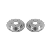 Power Stop 12-16 Buick LaCrosse Rear Evolution Drilled & Slotted Rotors - Pair