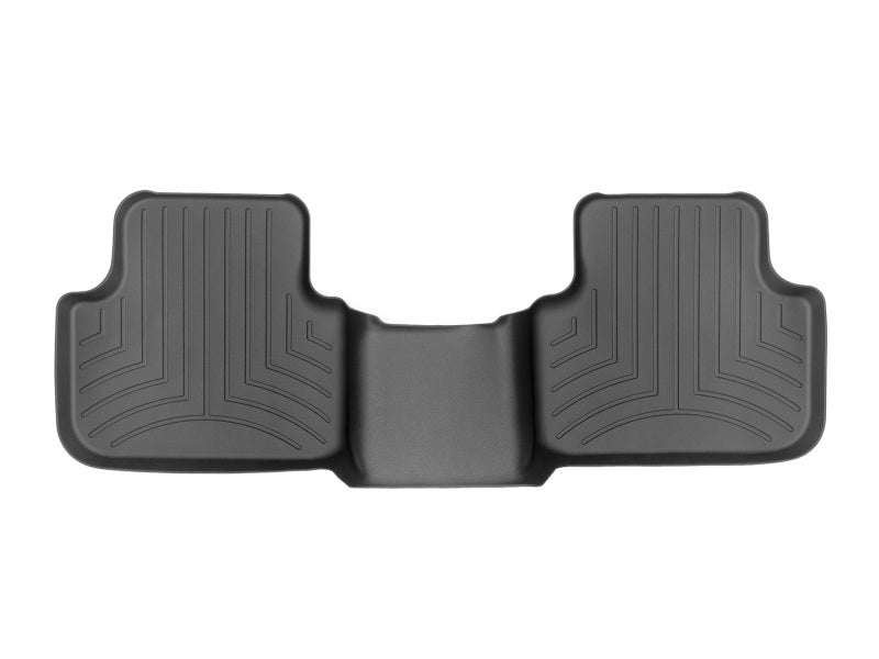 WeatherTech 2020+ Audi Q7 Rear FloorLiner - Black(No Audi 2nd Row Retention)