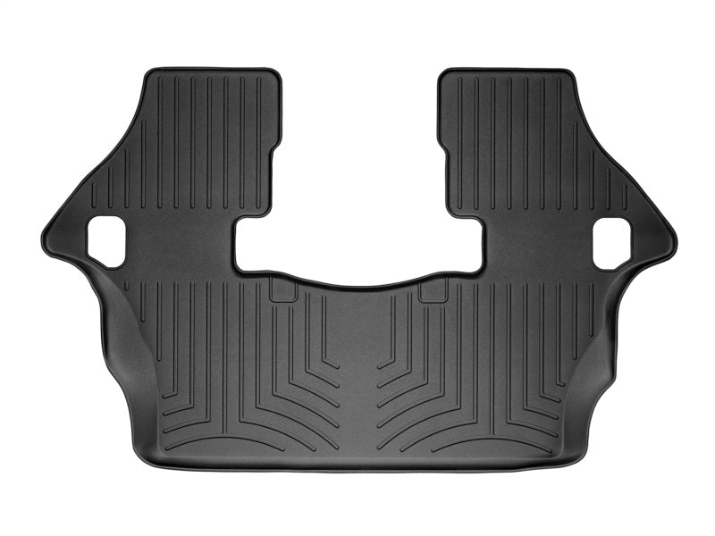 WeatherTech 04+ Nissan Armada Rear FloorLiner - Black