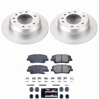 Power Stop 07-08 Hyundai Entourage Rear Z23 Coated Brake Kit
