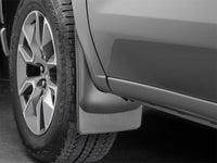 WeatherTech 2019+ Chevrolet Silverado 1500 Crew Cab No Drill MudFlaps - Black