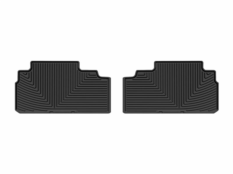 WeatherTech 19-26 Subaru Ascent 2nd Row Rear All-Weather Floor Mats - Black