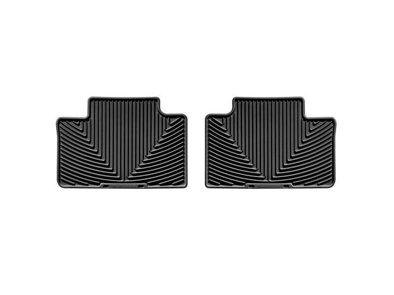 WeatherTech 07-11 Toyota Yaris Rear Rubber Mats - Black
