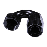 Russell 16AN ProClassic 180 Degree Hose End - Black