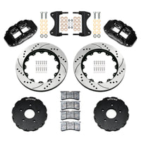 Wilwood 14-19 Chevrolet Corvette C7 Forged Narrow Superlite 6R Front BBK - 14.00 Rotor SRP - Black