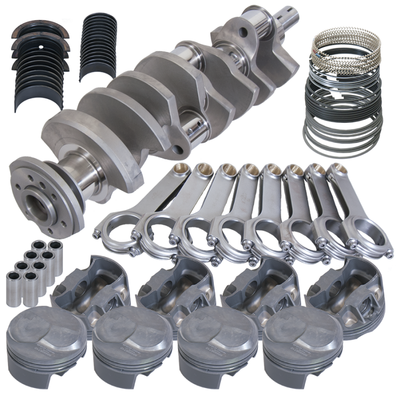 Eagle Chevy 454 4.250in Crank 6.385in H-Beam 43cc Dome 4.320in Pistons Balanced Assembly