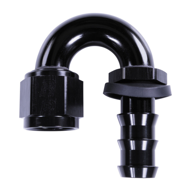 Russell 10AN Twist-Lok 180 Degree Hose End - Black