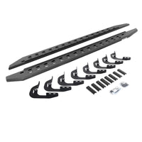 Go Rhino 15-19 GMC Sierra 2500/3500HD CC 4DR RB20 Slim Running Boards Kit (w/Brackets) - Bedliner Ct