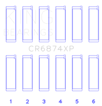 King Engine Bearings Subaru EZ30/EZ30D (Size STDX) Performance Rod Bearing Set