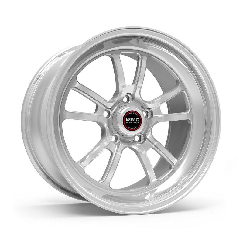 Weld S70 RT-S 17x9.5in / 5x120.65 BP / 5.5in. BS - Polished Center - Polished Shell Wheel