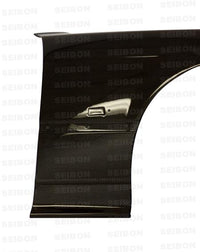 Seibon 93-98 Toyota Supra OEM-Style Carbon Fiber Fenders (Pair)