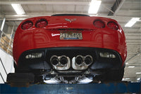 Corsa 06-13 Chevy Corvette C6 Z06 7.0L / 09-13 ZR1 6.2L Polished Axle-Back Exhaust w/4.5in Twin Tips