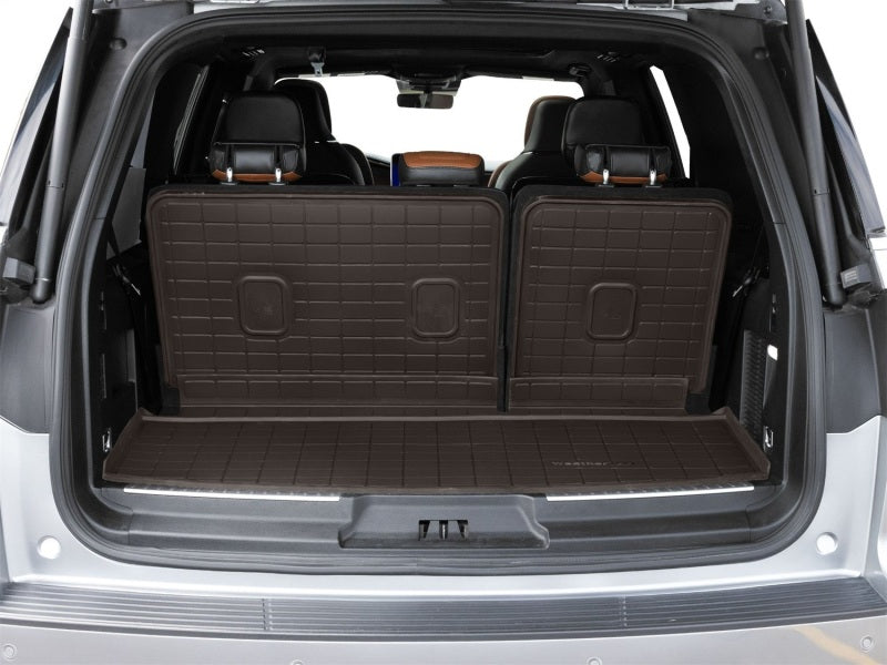 WeatherTech 21-24 Ford Expedition Behind 3rd Row Seating SeatBack Cargo Liners HP - Cocoa