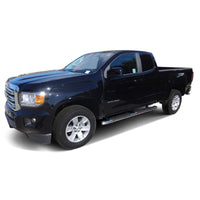 Westin 2015-2018 Chevrolet/GMC Colorado/Canyon Crew Cab PRO TRAXX 5 Oval Nerf Step Bars - Black