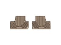 WeatherTech 06-13 Lexus IS Rear Rubber Mats - Tan