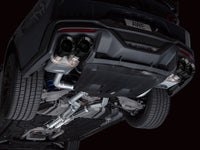 AWE 2024 Ford Mustang Dark Horse S650 RWD SwitchPath Cat-Back Exhaust w/ Quad Diamond Black Tips