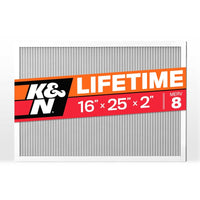 K&N HVAC Filter 16 X 25 X 2 Merv 8